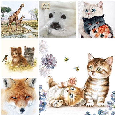 Servetele cu animale
